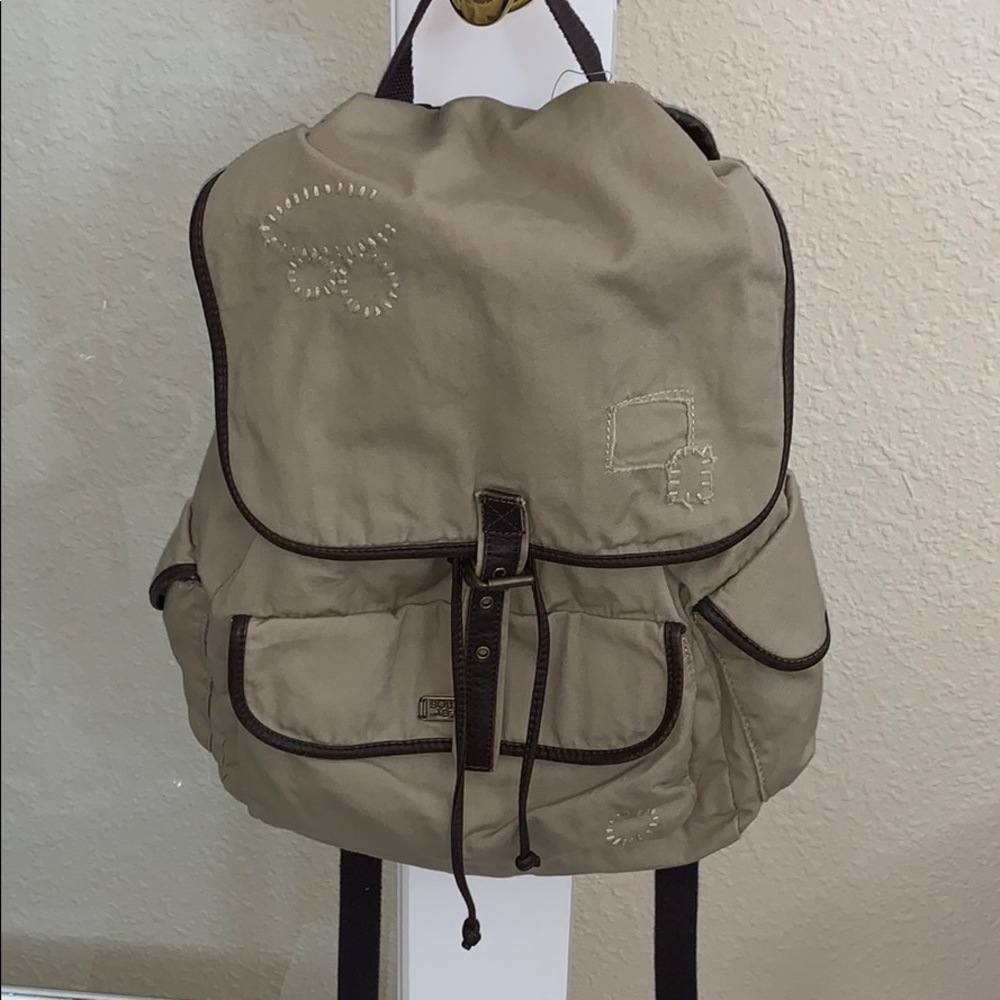 Sound and Matter Canvas Backpack